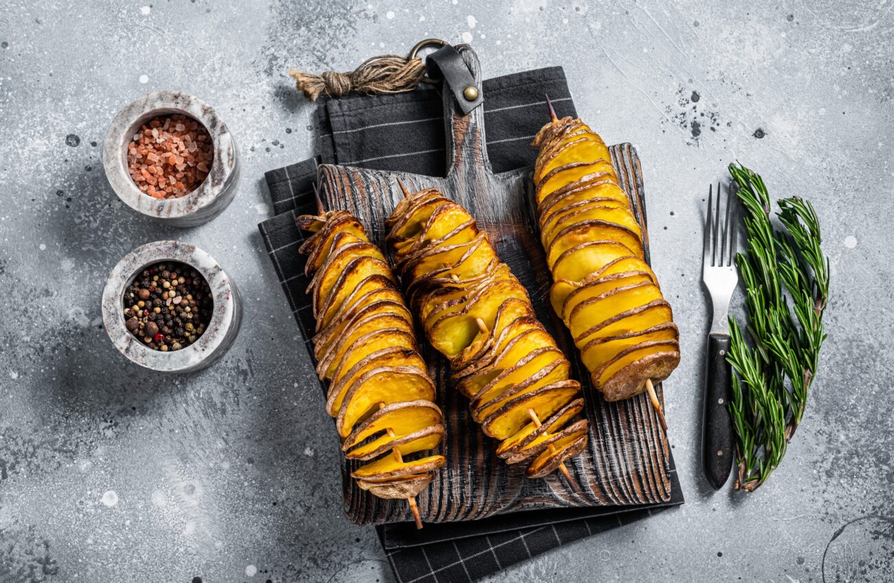 Hasselback Aardappelen